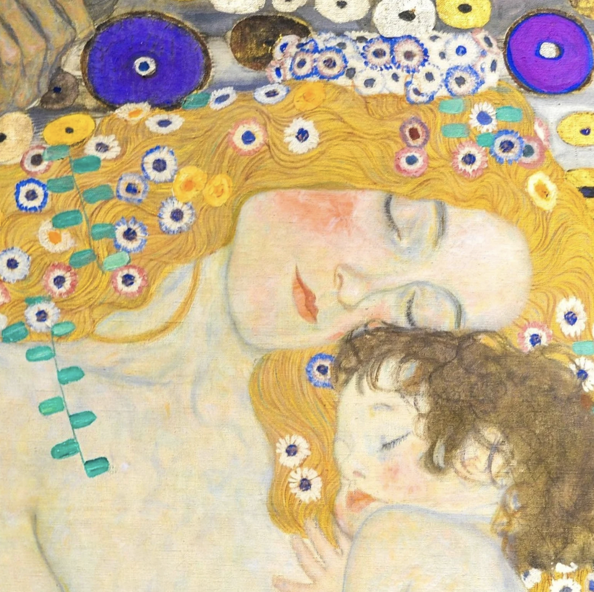 Gustav Klimt Mère et enfant 1905